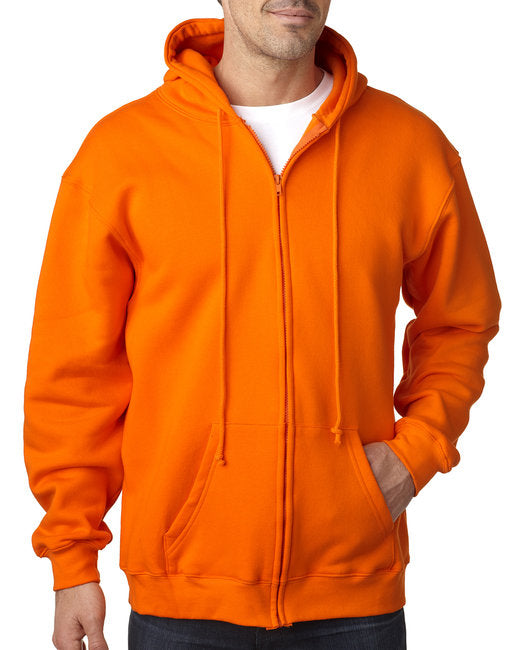 BA900 Bayside Adult 9.5oz., 80% cotton/20% polyester Full-Zip Hooded Sweatshirt