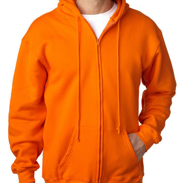 BA900 Bayside Adult 9.5oz., 80% cotton/20% polyester Full-Zip Hooded Sweatshirt