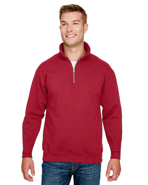 BA920 Bayside Unisex 9.5 oz., 80/20 Quarter-Zip Pullover Sweatshirt