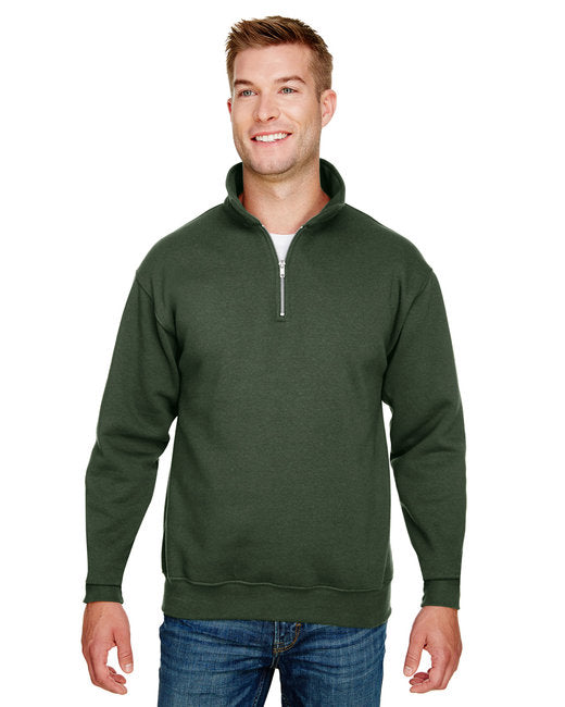 BA920 Bayside Unisex 9.5 oz., 80/20 Quarter-Zip Pullover Sweatshirt