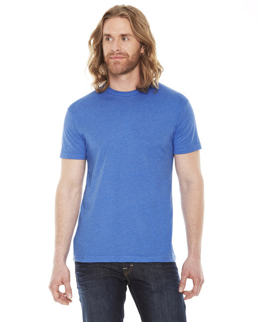 BB401 American Apparel Unisex Poly-Cotton USA Made Crewneck T-Shirt