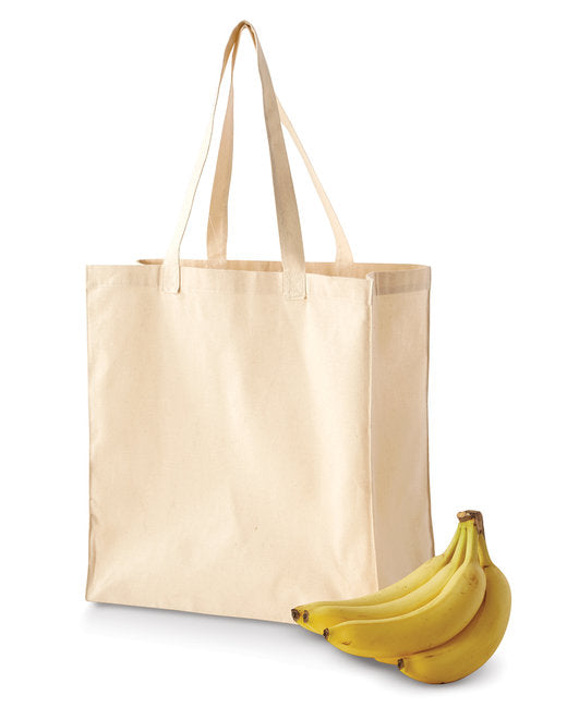 BE055 BAGedge 6 oz. Canvas Grocery Tote