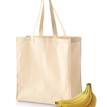 BE055 BAGedge 6 oz. Canvas Grocery Tote