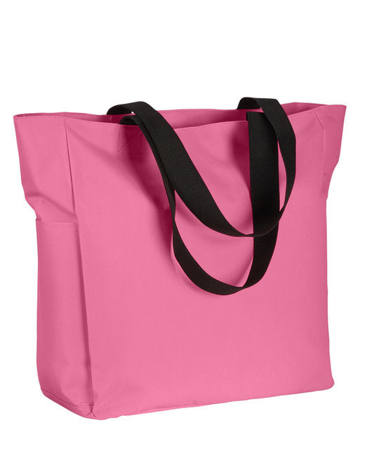 BE080 BAGedge Polyester Zip Tote