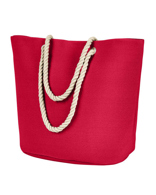 BE256 BAGedge Polyester Canvas Rope Tote