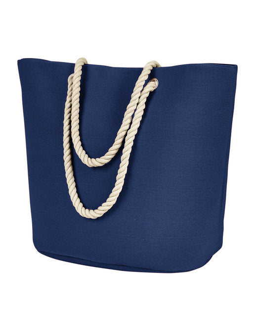 BE256 BAGedge Polyester Canvas Rope Tote