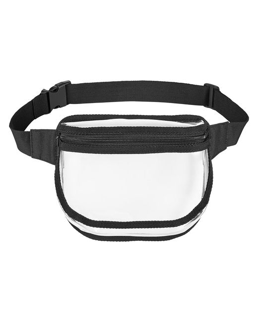 BE264 BAGedge Unisex Clear PVC Fanny Pack