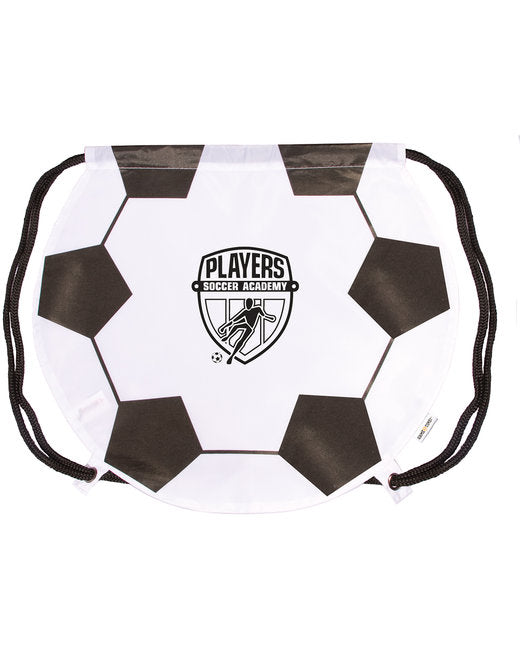 BG153 GameTime Soccer Drawstring Backpack ( 200-Pack )