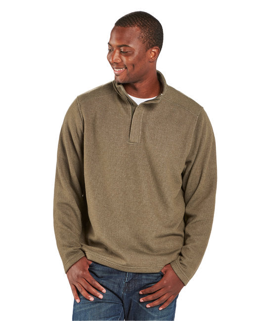 BM5201 Boxercraft Men's Sullivan Sweater Fleece Quarter-Zip Pullover