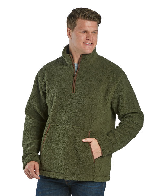 BM8510 Boxercraft Men's Everest Pile Fleece Half-Zip Pullover