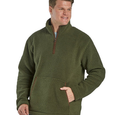 BM8510 Boxercraft Men's Everest Pile Fleece Half-Zip Pullover