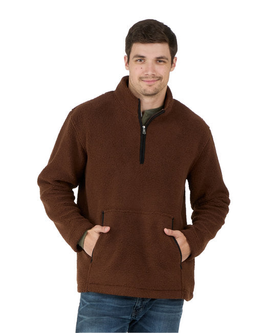 BM8510 Boxercraft Men's Everest Pile Fleece Half-Zip Pullover