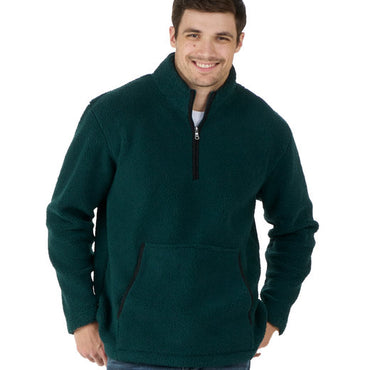 BM8510 Boxercraft Men's Everest Pile Fleece Half-Zip Pullover