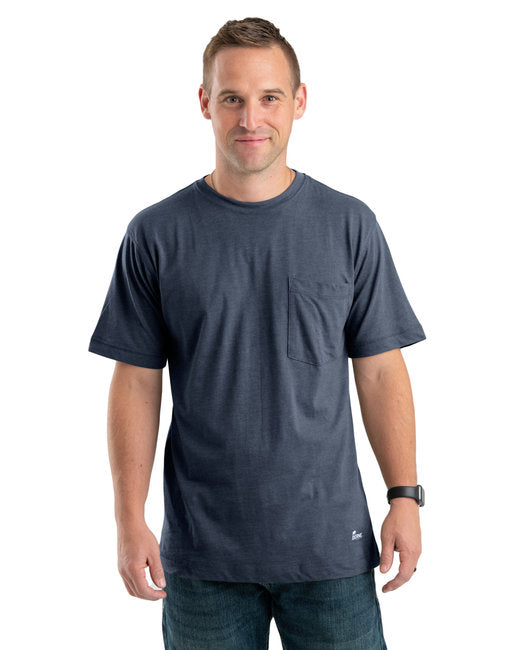 BSM38 Berne Men's Lightweight Performance Pocket T-Shirt