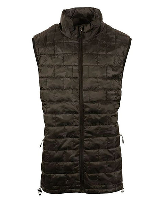 BU8703 Burnside Men's Quilted Puffer Vest