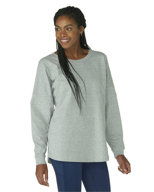 BW3514 Boxercraft Ladies' Oversized Pom Pom Jersey Fleece