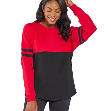 BW3514 Boxercraft Ladies' Oversized Pom Pom Jersey Fleece