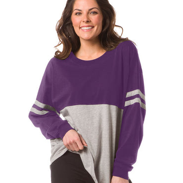 BW3514 Boxercraft Ladies' Oversized Pom Pom Jersey Fleece