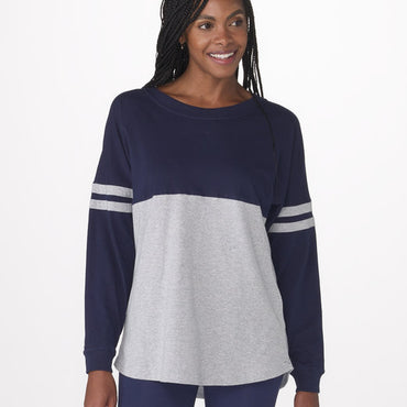 BW3514 Boxercraft Ladies' Oversized Pom Pom Jersey Fleece