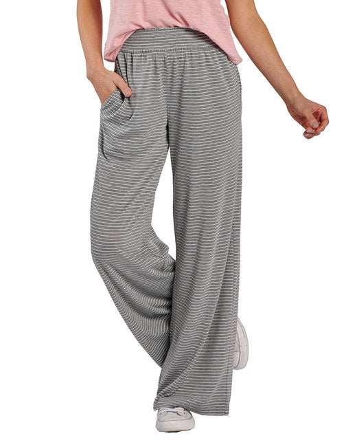 BW6615 Boxercraft Ladies' Evelyn Stripe Wide Leg Pant