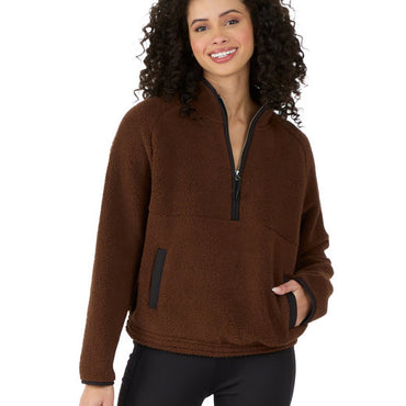 BW8501 Boxercraft Ladies' Everest Pile Fleece Half-Zip Pullover