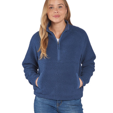 BW8501 Boxercraft Ladies' Everest Pile Fleece Half-Zip Pullover