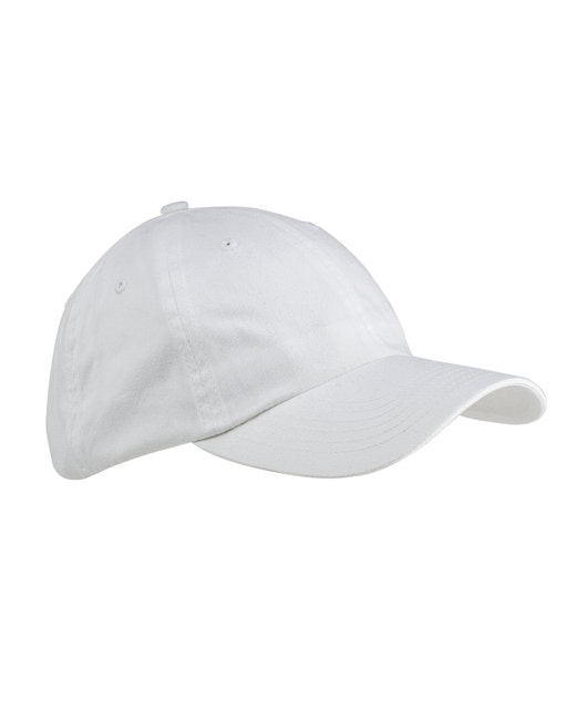 BX001 Big Accessories 6-Panel Brushed Twill Unstructured Cap