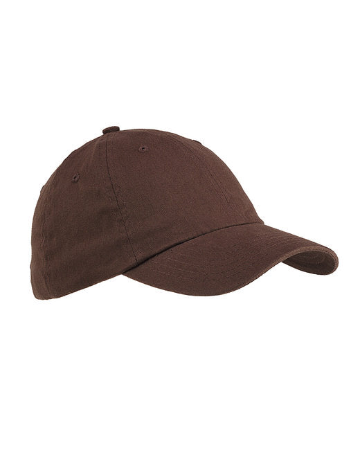 BX001 Big Accessories 6-Panel Brushed Twill Unstructured Cap