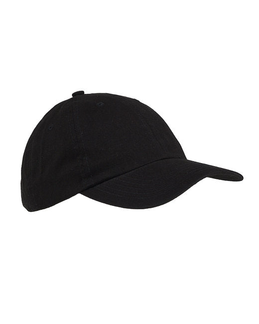 BX001 Big Accessories 6-Panel Brushed Twill Unstructured Cap