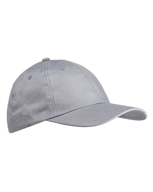 BX001 Big Accessories 6-Panel Brushed Twill Unstructured Cap