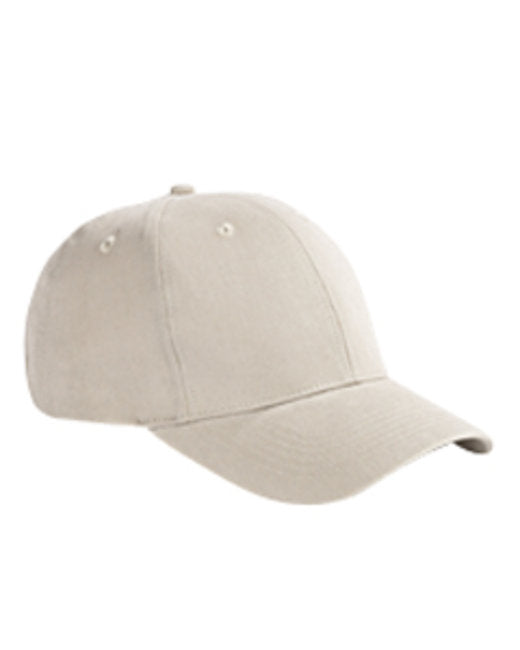 BX002 Big Accessories 6-Panel Brushed Twill Structured Cap