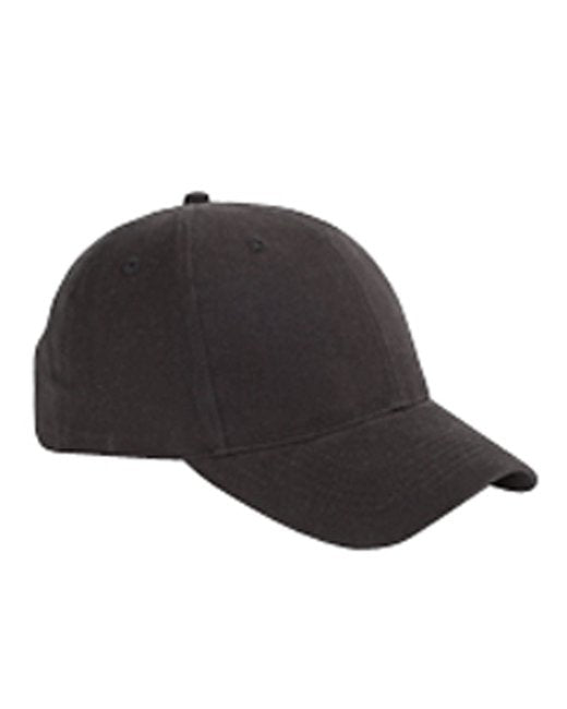 BX002 Big Accessories 6-Panel Brushed Twill Structured Cap