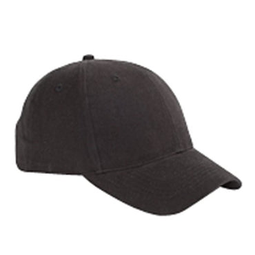 BX002 Big Accessories 6-Panel Brushed Twill Structured Cap