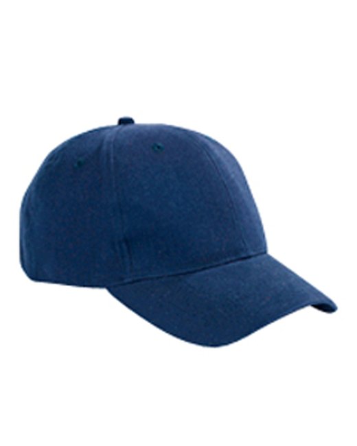 BX002 Big Accessories 6-Panel Brushed Twill Structured Cap