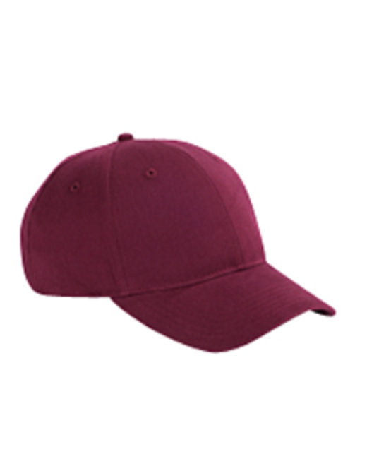 BX002 Big Accessories 6-Panel Brushed Twill Structured Cap