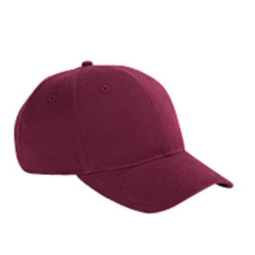 BX002 Big Accessories 6-Panel Brushed Twill Structured Cap