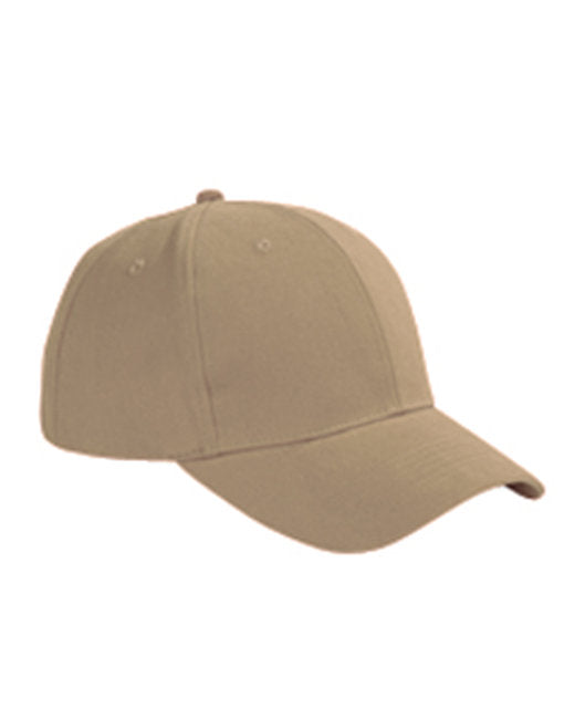 BX002 Big Accessories 6-Panel Brushed Twill Structured Cap