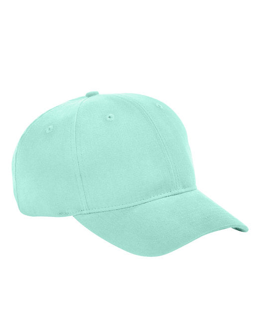 BX002 Big Accessories 6-Panel Brushed Twill Structured Cap