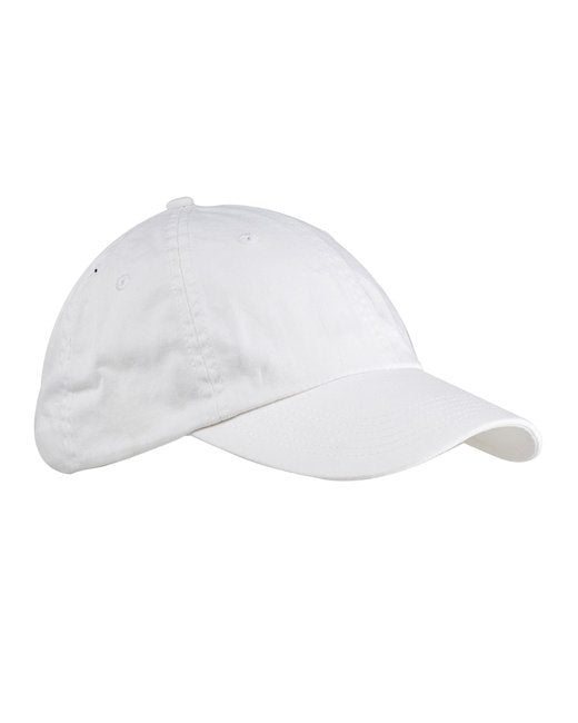 BX005 Big Accessories 6-Panel Washed Twill Low-Profile Cap