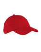 BX005 Big Accessories 6-Panel Washed Twill Low-Profile Cap