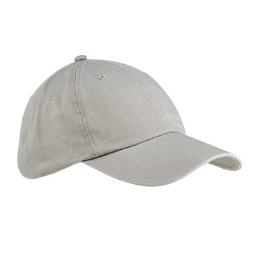 BX005 Big Accessories 6-Panel Washed Twill Low-Profile Cap