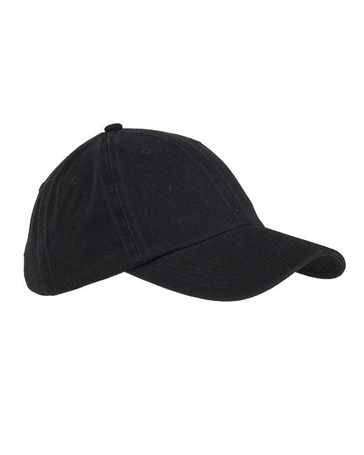 BX005 Big Accessories 6-Panel Washed Twill Low-Profile Cap