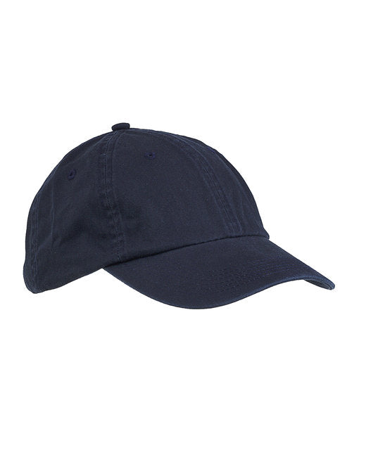 BX005 Big Accessories 6-Panel Washed Twill Low-Profile Cap