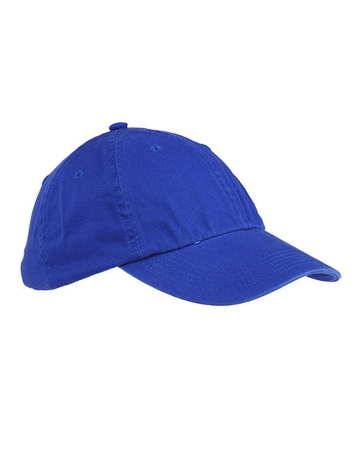 BX005 Big Accessories 6-Panel Washed Twill Low-Profile Cap