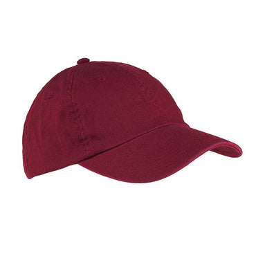 BX005 Big Accessories 6-Panel Washed Twill Low-Profile Cap