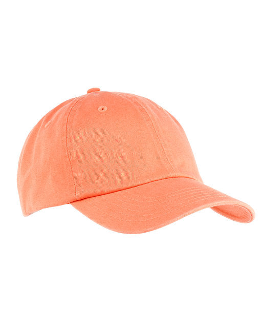 BX005 Big Accessories 6-Panel Washed Twill Low-Profile Cap