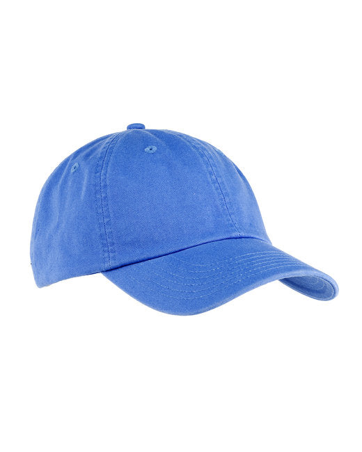 BX005 Big Accessories 6-Panel Washed Twill Low-Profile Cap