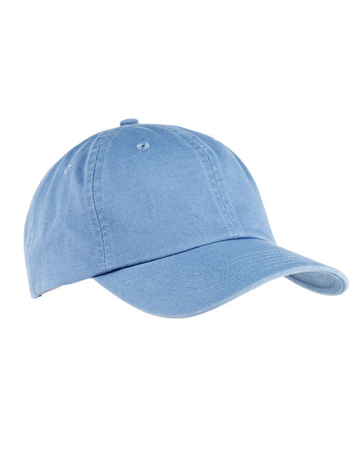 BX005 Big Accessories 6-Panel Washed Twill Low-Profile Cap