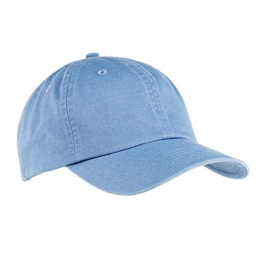 BX005 Big Accessories 6-Panel Washed Twill Low-Profile Cap