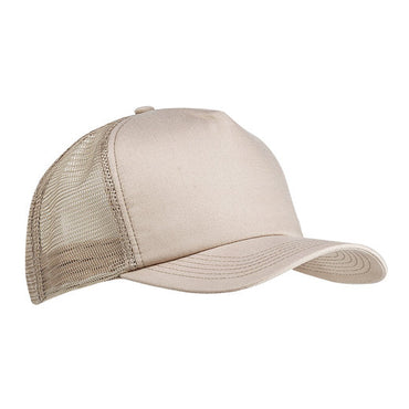 BX010 Big Accessories 5-Panel Twill Trucker Cap